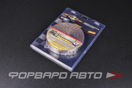 Купить Термолента 25 мм - 15 м, 1370°C, титановая нить, коричневая DEI Exhaust Wrap Titanium