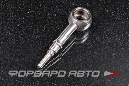 Купить Фитинг BANJO 10 мм, 20°, под обжим, для тефлонового шланга AN3 PTFE, нержавеющая сталь AB88 