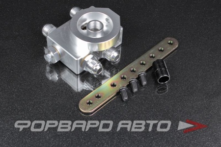 Купить Проставка адаптер под масляный фильтр с термостатом AN10, M20*P1,5 (85C) AUTOBAHN88 