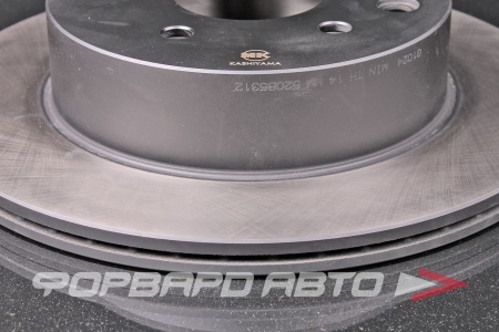 Купить Диск тормозной, задний KASHIYAMA G1024