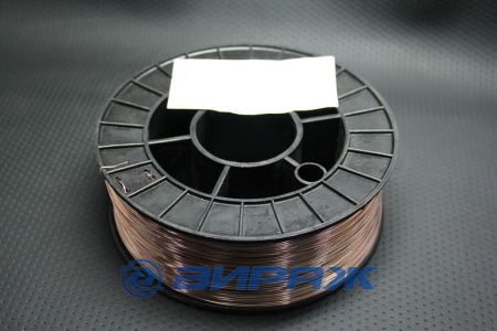 Купить Сварочная проволока омедненная (Св08Г2С) шпуня-2кг. ф0,8мм.  