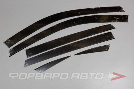 Купить Дефлекторы окон Mazda CX5 2017- 6 шт. Strelka11 2D011.S11
