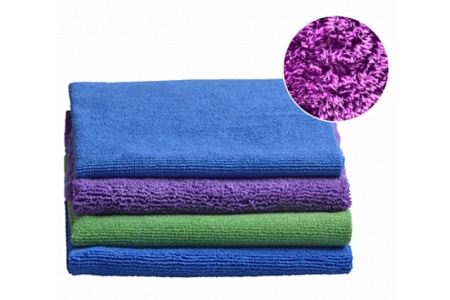 Купить Салфетка микрофибра 40х40см (Shiny Polish CF1) Light Pirple 450 гр.м. RED REL4505