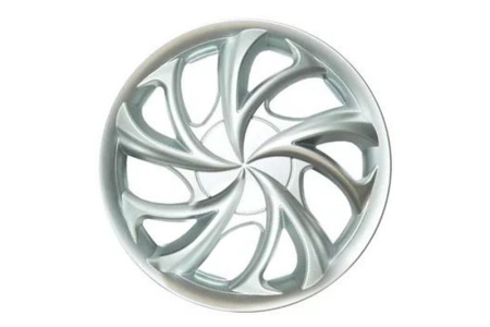 Купить Колпак колесный R14" FLY пруж., серебро, к-т 4шт АКС LW1434