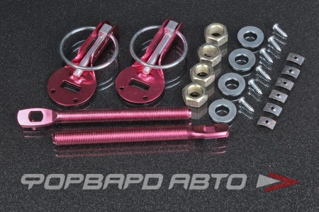 Купить Замки капота красные PROSPORT RS-00717