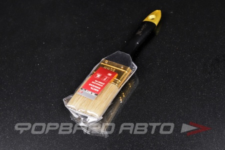 Купить Кисть плоская Профи  50мм натуральная щетина, деревянная ручка MATRIX 83152