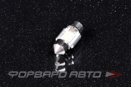 Купить Лампа светодиодная 12V C5W (салонная 28мм) (белый) SARITI SJ-3030-4SMD