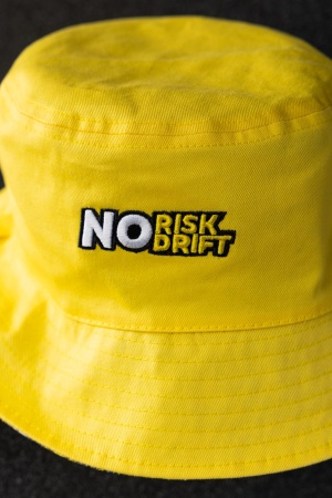 Купить Панама "NO RISK - NO DRIFT", желтая (двухсторонняя) ФОРВАРД АВТО 