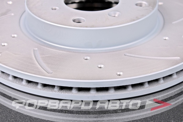 Диск тормозной перфорированный вентилируемый правый G-BRAKE GFR-02253R