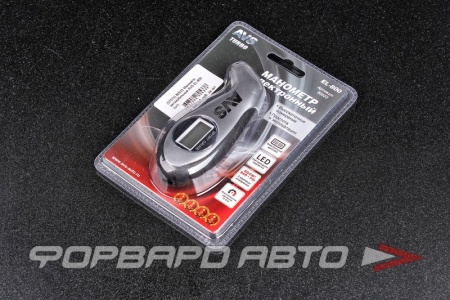 Купить Манометр для проверки давления в шинах (цифровой) до 10атм, пласт. корпус AVS EL-800