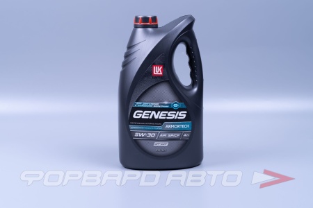 Купить Масло моторное 5W30 4л, GENESIS ARMORTECH DPF/GPF API SP/CF ACEA C2/C3 с сажевым фильтром ЛУКОЙЛ 2359717