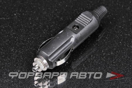 Купить Штекер прикуривателя с предохранителем без индикатора, пластик REXANT 16-0202