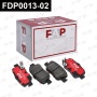 Колодки тормозные FAP FDP0013-02