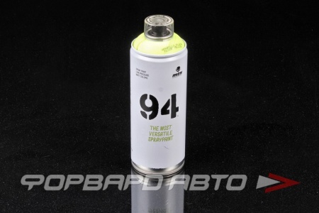 Купить Краска флуорисцентная жёлтая FLUOR, аэрозоль, 400мл MTN 94 