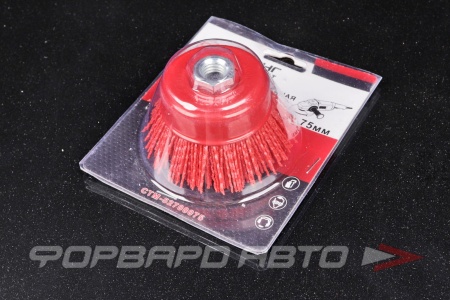 Купить Корщетка чашка для УШМ нейлоновая  75мм М14 <> 509XH-75M14/СТМ-52700075