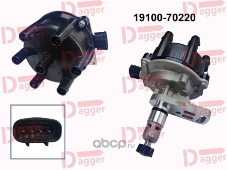 Купить Трамблер TOYOTA 1G-FE DAGGER 1910070220