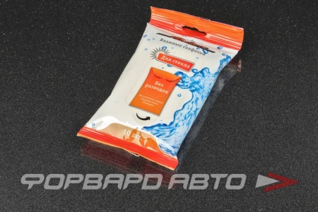 Купить Салфетки влажные для стекол (10шт) AIRLINE AN-M-02