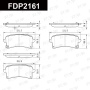 Колодки тормозные FAP FDP2161