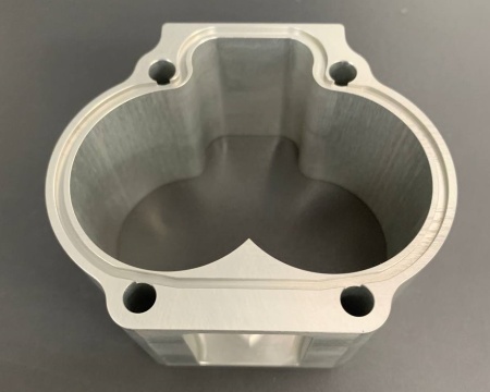 Купить Секция насоса масляной системы сухого картера, Rotor Housing, 1.700" Wide, Port Diverter Inlet, No Outlet DRY SUMP SOLUTIONS 02-06-5041-1.700
