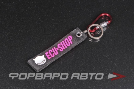Купить Брелок ECU-SHOP с карабином, текстильный  
