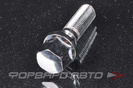 Купить Болт колеса 12*1,25*30 конус с выступом, ключ на 17, хром ВЕКТОР 172120 Cr