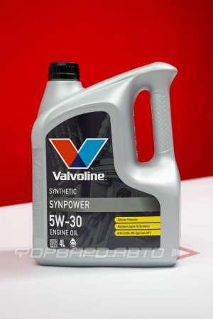 Купить Масло моторное 5W30 4л, SynPower (синтетическое) VALVOLINE 872378