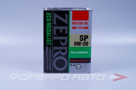Купить Масло моторное 0W20 4л, ECO MEDALIST FS SP GF-6A (С) ZEPRO 4250-004-0