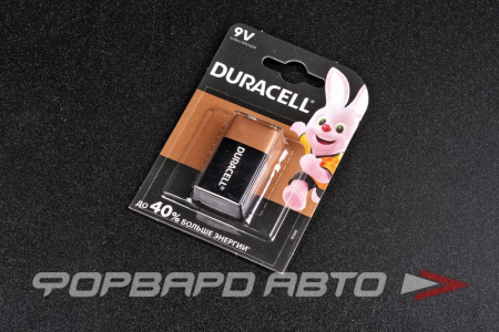 Элемент питания 9V "крона" DURACELL 6LR61/MN1604