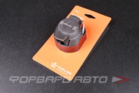 Купить Разъем прицепа розетка пластик 7 конт (штепсельная) AIRLINE ATE-04 Купить Разъем прицепа розетка пластик 7 конт (штепсельная) AIRLINE ATE-04