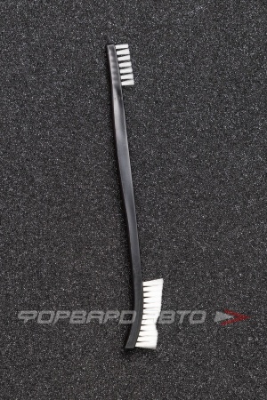 Купить Щетка двухсторонняя мягкая, белая щетина BR17 (mini) LERATON L1085