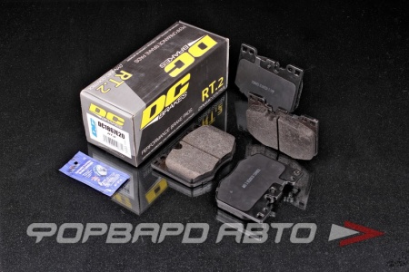 Купить Колодки тормозные BMW 5 G30, 6 G32GT, X3 G01, X4 G02, 7 G11, Toyota Supra A90, передние, серия RT.2 , без грузиков DC BRAKES DC1867E20