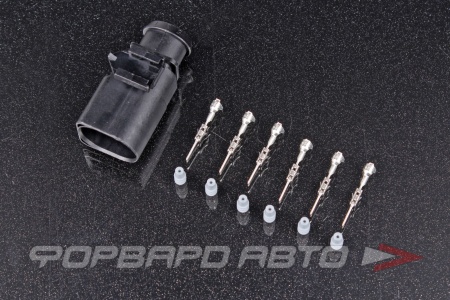 Купить Разъем для широкополосного датчика кислорода BOSCH LSU 4.9, ответный - мама  LSU4.9-RECEP-KIT