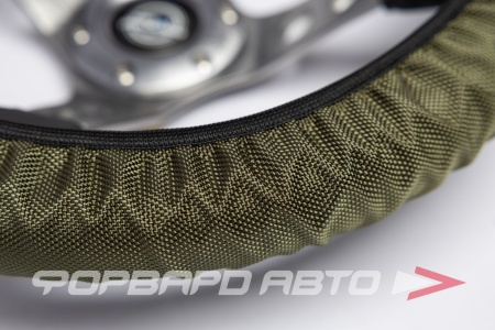 Купить Накидка на руль (чехол на руль) открытого типа, хакки VAIS Racing VRCSWo-H