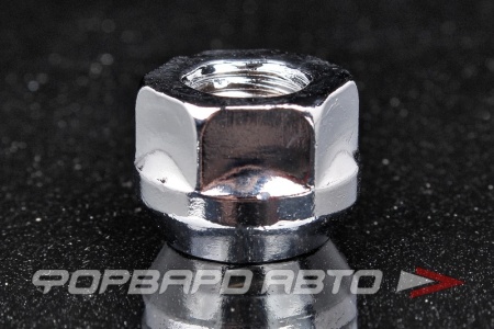 Купить Гайка колеса 12*1,5*18 конус с выступом, открытая. ключ на 19, хром MATRIX 400045 Cr