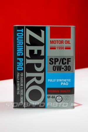 Купить Масло моторное 0W30 4л, TOURING PRO FS SP/CF GF-6A (с) ZEPRO 4252-004-0