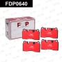 Колодки тормозные FAP FDP0640