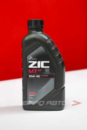 Купить Масло моторное 10W40 1л, 4T M7 MOTO SM (с) ZIC 132738