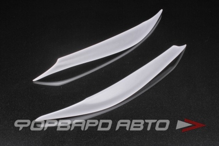 Купить Накладки фар (реснички) Nissan Tiida, C13, 2015г.  