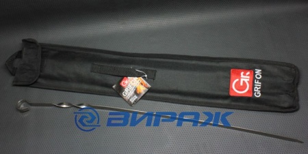 Купить Шампуры набор 6шт. 60см. нерж. в чехле GRIFON 600-014