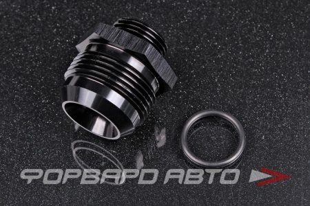 Купить Фитинг переходник AN16 - ORB10 с резиновым кольцом AB88 