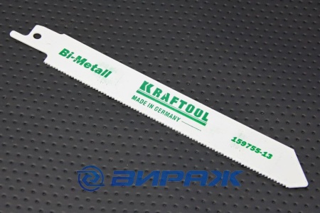Купить Пилка для эл/ножовки Bi-Mtnall металло шаг1,4мм 130мм Kraftool  