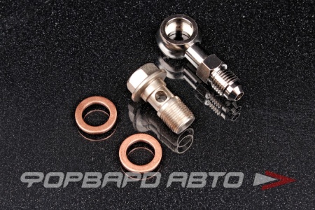 Купить Фитинг BANJO AN4 + болт М12*1,0 мм, NISSAN CA180DET S13 engine block KINUGAWA 315-02101-019