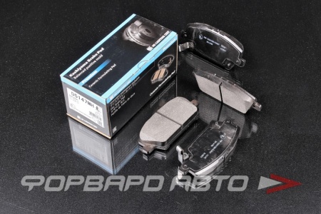 Купить Колодки тормозные, передние (с антискрипной пластиной) KASHIYAMA D5147MH
