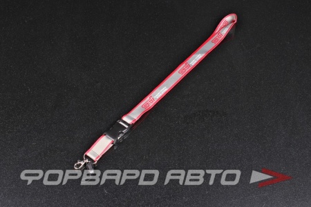 Купить Ланьярд, лента для бейджей "STI"красный <> 