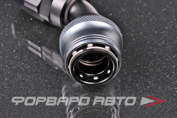 Фитинг AN10 45°, под шланг AN, быстросъемный (quick release) "мама" (female) AB88 