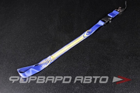 Купить Ланьярд, лента для бейджей "STI", синий/желтый GYCA YT2-L-53