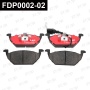 Колодки тормозные FAP FDP0002-02