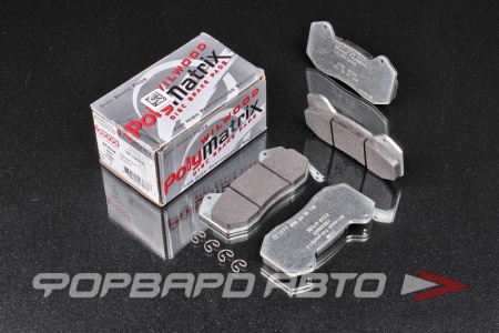 Купить Колодки тормозные 6 pot, PolyMatrix E WILWOOD 15E-12605K