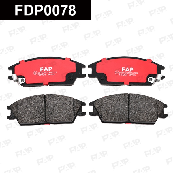 Колодки тормозные FAP FDP0078