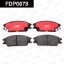 Колодки тормозные FAP FDP0078